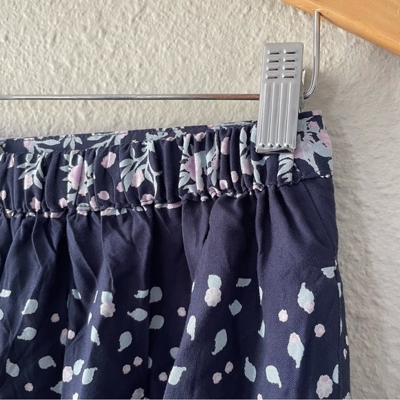 National Pull On Floral Midi Skirt Women's M Petite Challis Pockets Fairy Boho - Picture 9 of 15